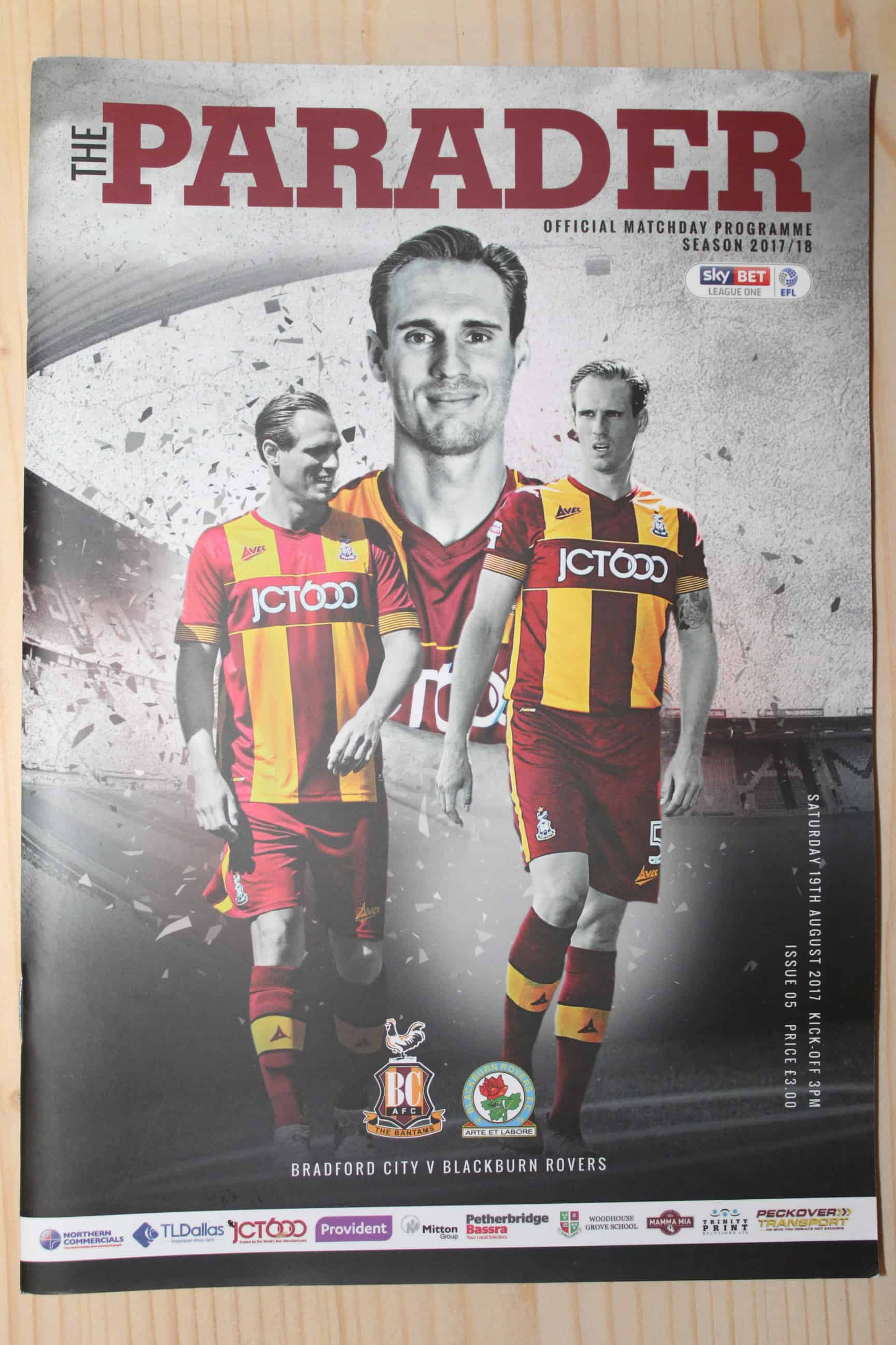 Bradford City FC v Blackburn Rovers FC